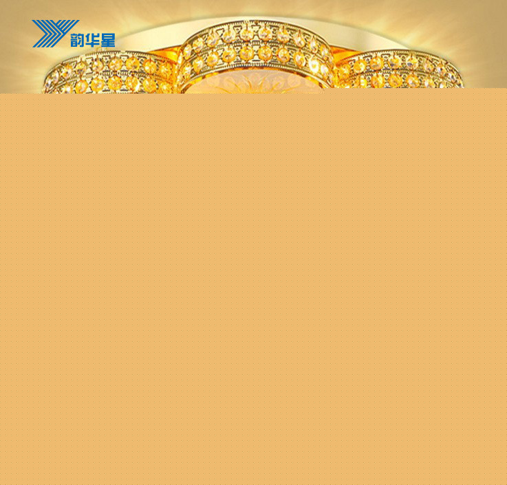 圓形水晶燈大氣客廳燈金色水晶吸頂燈梅花臥室燈現代餐廳燈批發批發・進口・工廠・代買・代購