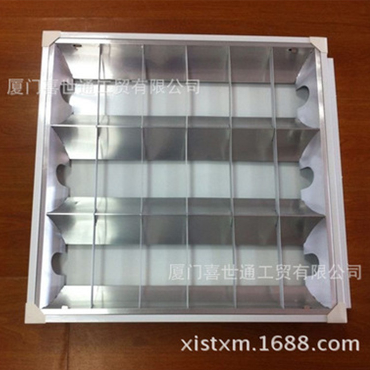 薦 led格柵燈T8全套600*600辦公用燈具 led辦公室燈盤石膏吊頂燈批發・進口・工廠・代買・代購