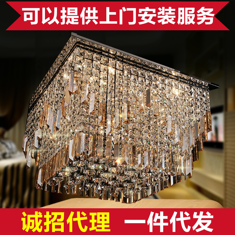 臥室燈吸頂燈 LED臥室水晶燈 LED水晶燈具燈飾批發 一件代發工廠,批發,進口,代購