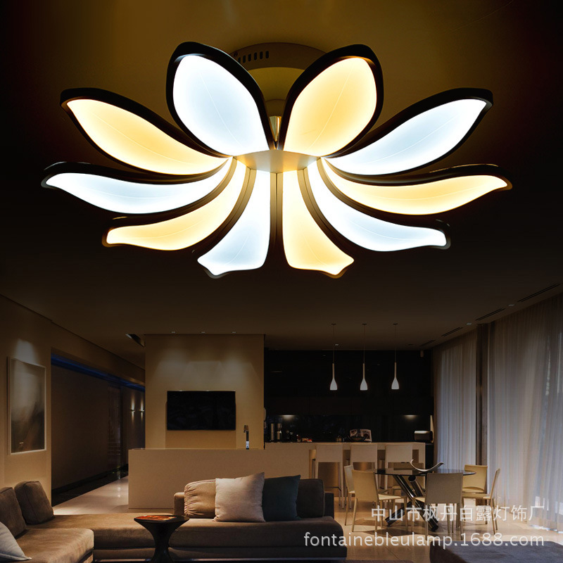 創意花瓣LED吸頂燈葉子LED吸頂燈2016LED吸頂燈創意藝術LED吸頂燈工廠,批發,進口,代購