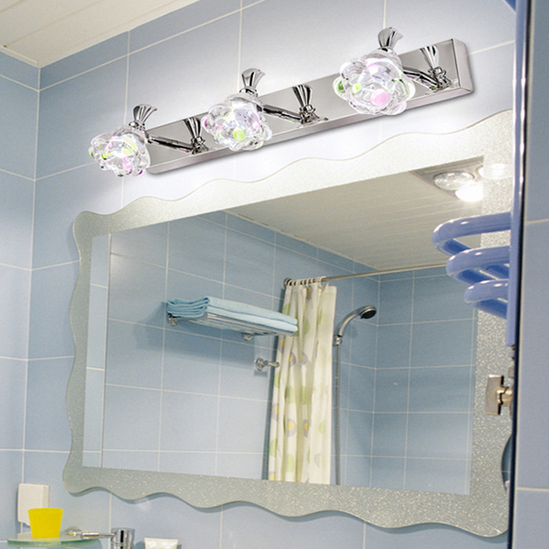 廠傢批發水晶LED鏡前浴室鏡櫃燈衛生間壁燈化妝鏡燈畫燈梳妝臺工廠,批發,進口,代購