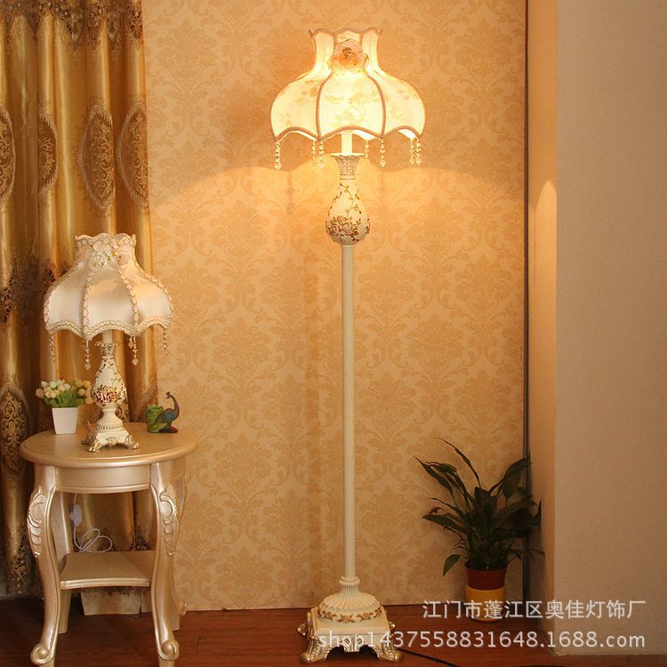 歐式田園臺燈落地燈 溫馨浪漫婚房婚禮禮品 裝飾燈具 新款促銷工廠,批發,進口,代購