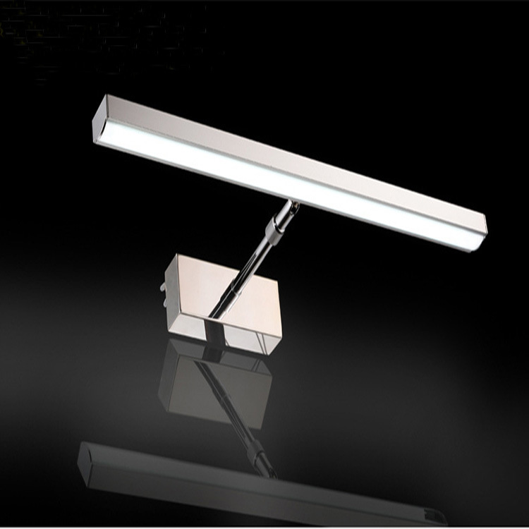 2016新款簡約大方LED鏡前燈可伸縮不銹鋼鏡櫃燈衛生間浴室燈廠傢工廠,批發,進口,代購