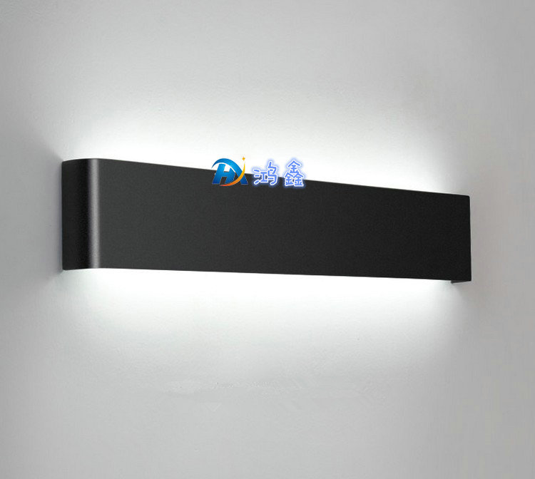 鴻鑫現代簡約LED鋁材壁燈床頭燈客廳臥室過道創意壁燈浴室鏡前燈工廠,批發,進口,代購