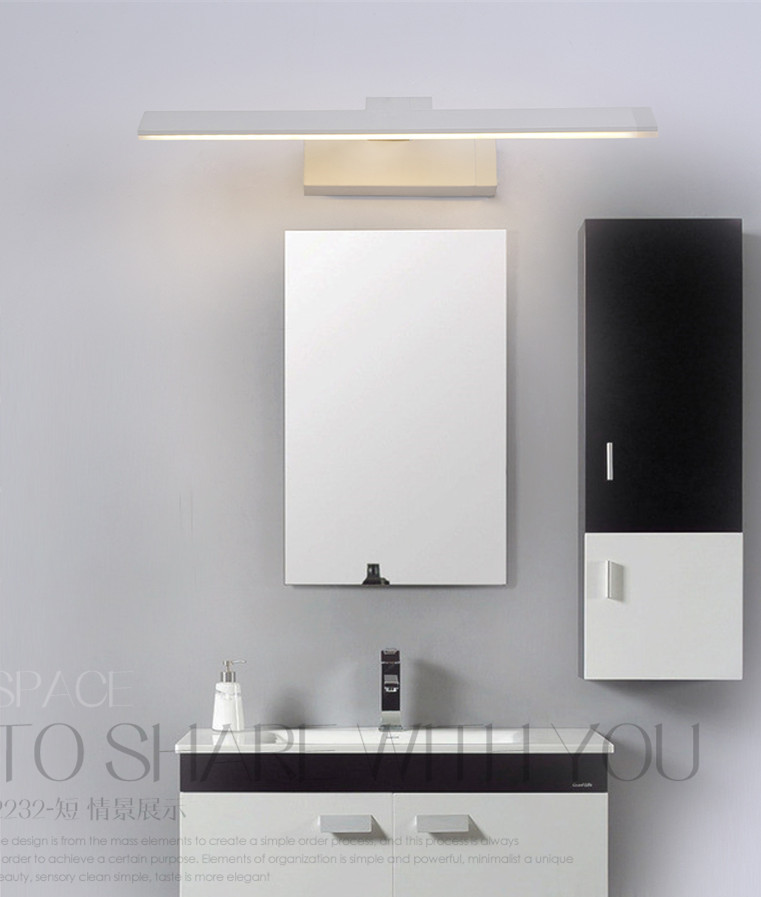 鏡前燈 LED防水潮霧浴室衛生間化妝枱櫃 現代簡約創意歐式led燈工廠,批發,進口,代購