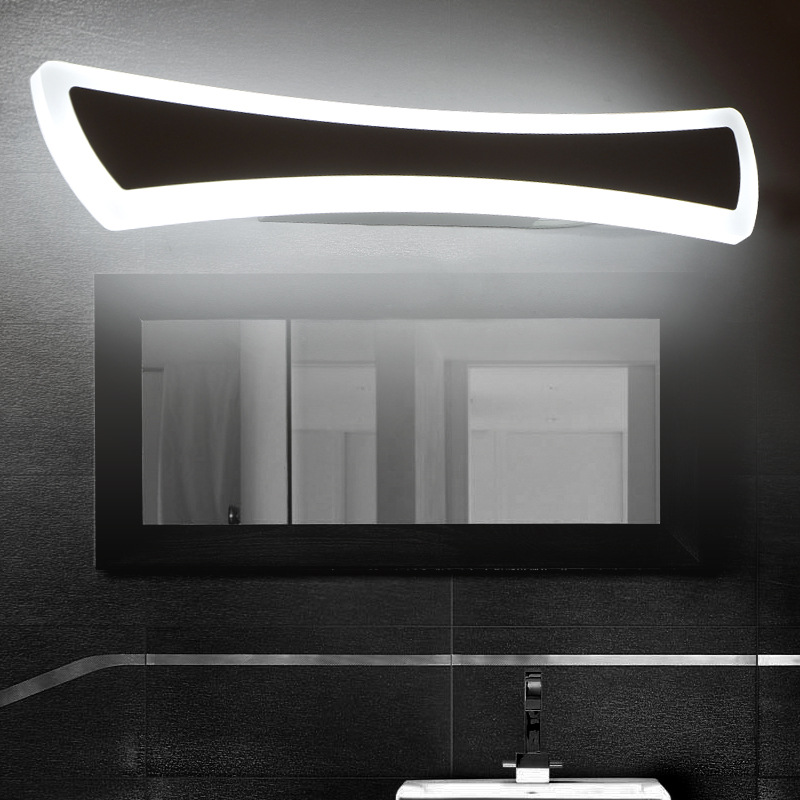 鏡前燈led衛生間浴室鏡燈化妝燈具簡約現代防水防霧不銹鋼鏡前燈工廠,批發,進口,代購