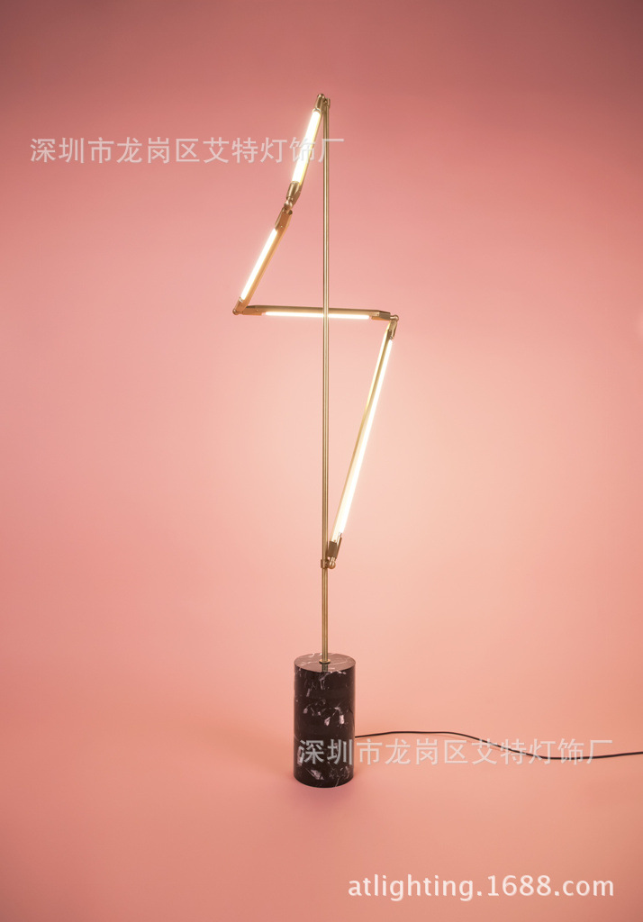 新款LED高端大氣時尚現代簡約個性創意大理石落地燈餐廳酒店會所工廠,批發,進口,代購
