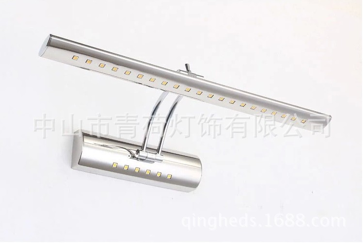 熱銷 現代簡約鏡前燈 led鏡前燈 不銹鋼浴室、衛生間壁燈 5W 7W批發・進口・工廠・代買・代購