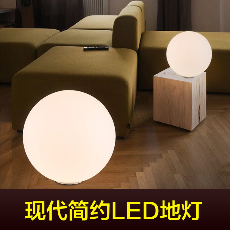 現代客廳簡約地燈 亞克力玻璃LED地燈 簡約傢居攝影棚裝飾地燈工廠,批發,進口,代購
