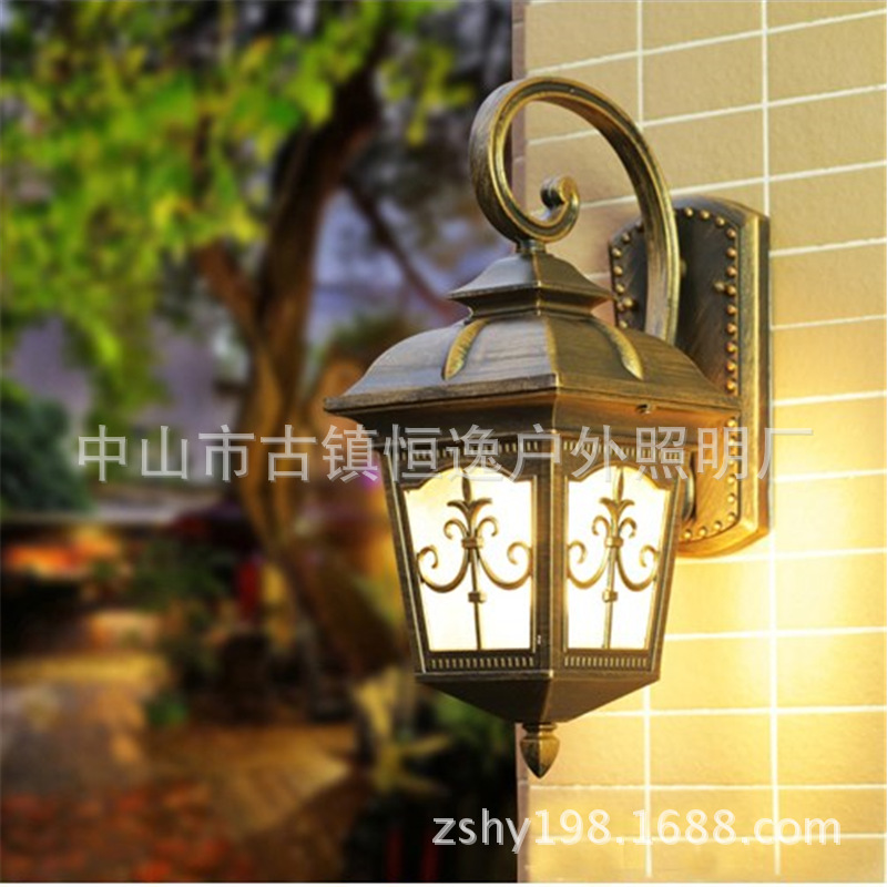 中式現代壁燈 高檔戶外壁燈 小區花園燈 鑄鋁壁燈廠傢直銷批發・進口・工廠・代買・代購