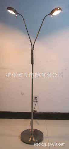 歐立供應新潮電鍍古青銅J78雙頭蛇皮管落地燈帶調光器工廠,批發,進口,代購