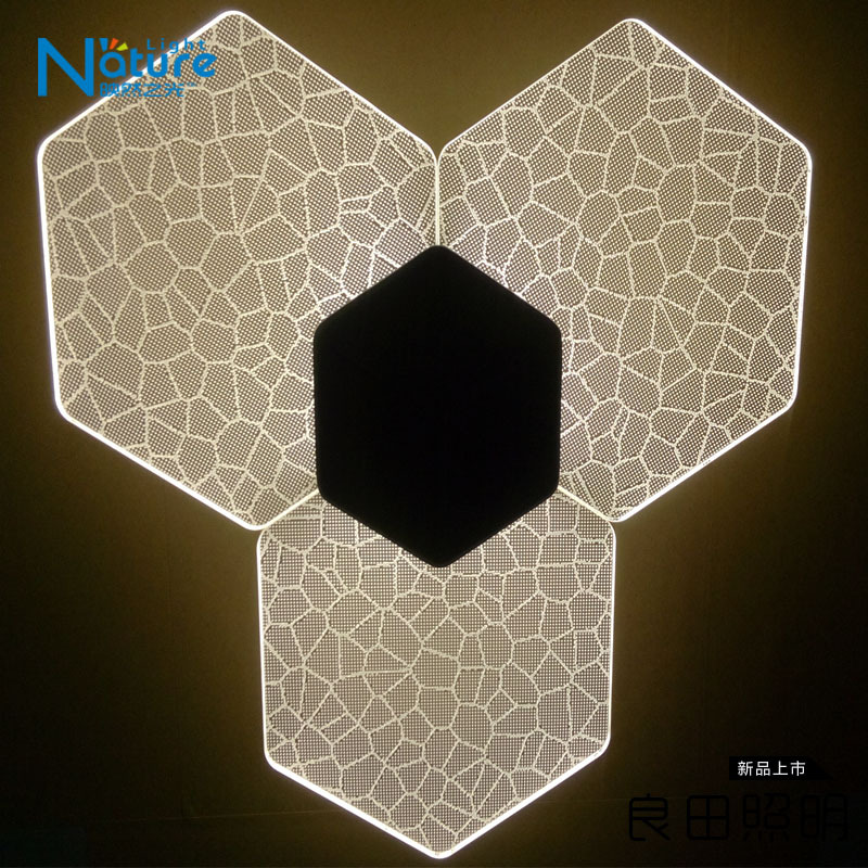 廠傢直銷時尚創意led床頭燈 映然之光燈具 水立方壁燈工廠,批發,進口,代購