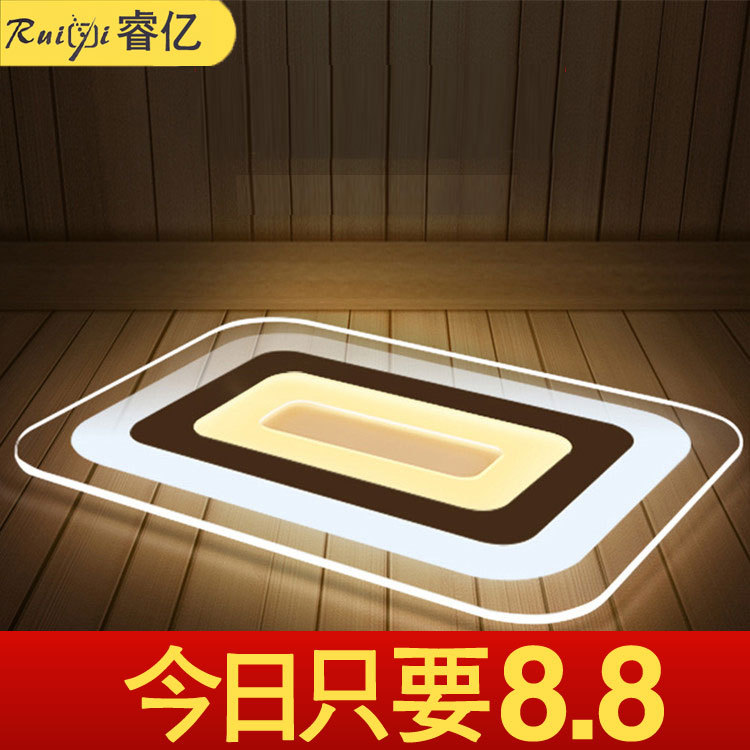 現代簡約LED超薄吸頂燈客廳燈臥室燈長方形大氣燈飾燈具一件代發工廠,批發,進口,代購