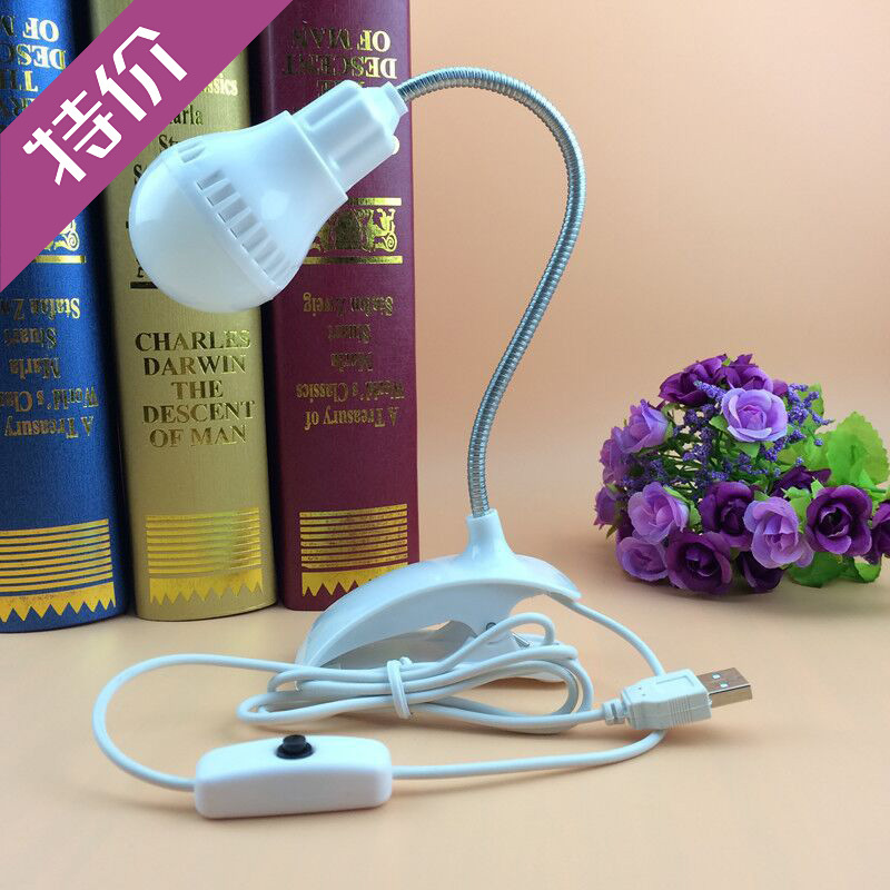 創意USB夾子燈 LED學習護眼夾書燈 LED小臺燈 USBLED燈 地攤貨源批發・進口・工廠・代買・代購