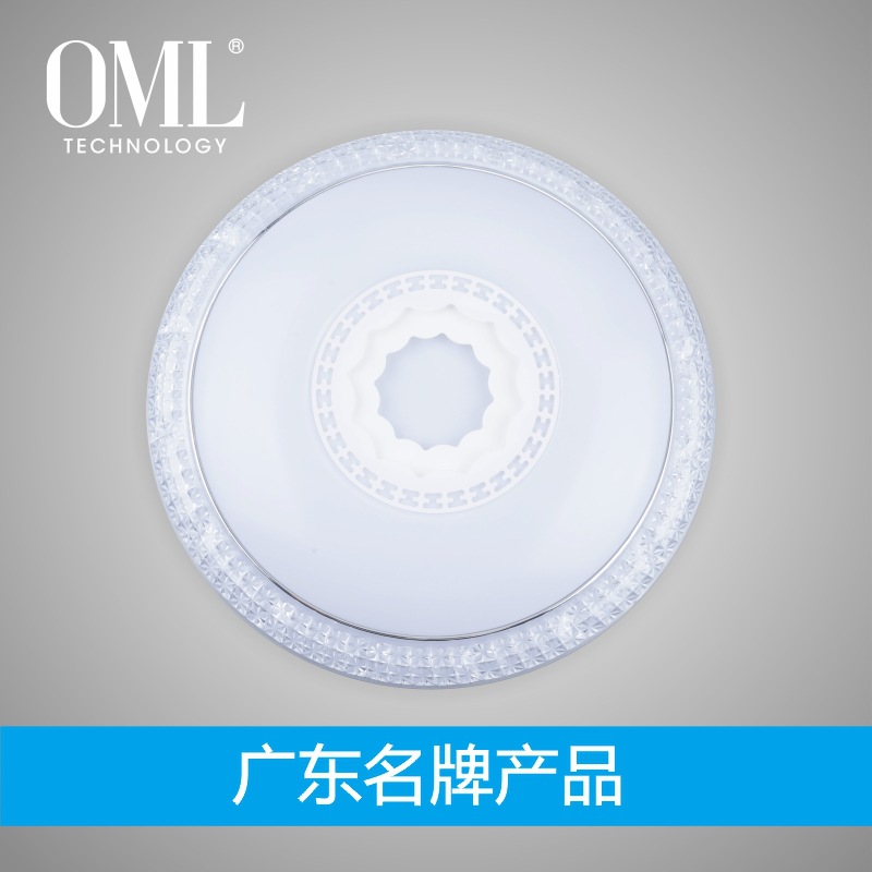 歐曼現代簡約雙色溫控製吸頂燈簡約圓形餐廳臥室主臥傢居吸頂燈工廠,批發,進口,代購