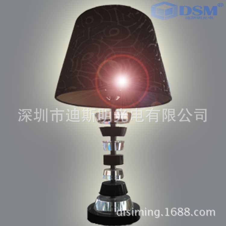 水晶裝飾臺燈床頭燈書房燈護眼燈玫瑰紋燈罩系列原廠批發工廠,批發,進口,代購