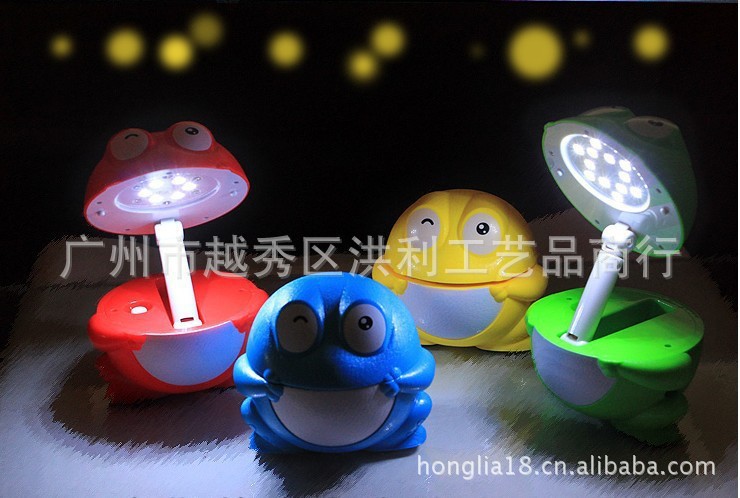 新款可愛大眼青蛙臺燈 創意臺燈 可伸縮 LED護眼 讀書燈 青蛙燈工廠,批發,進口,代購