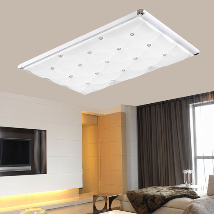 LED客廳燈吸頂燈 現代簡約臥室燈具鋁材燈超薄長方形燈飾燈具批發・進口・工廠・代買・代購