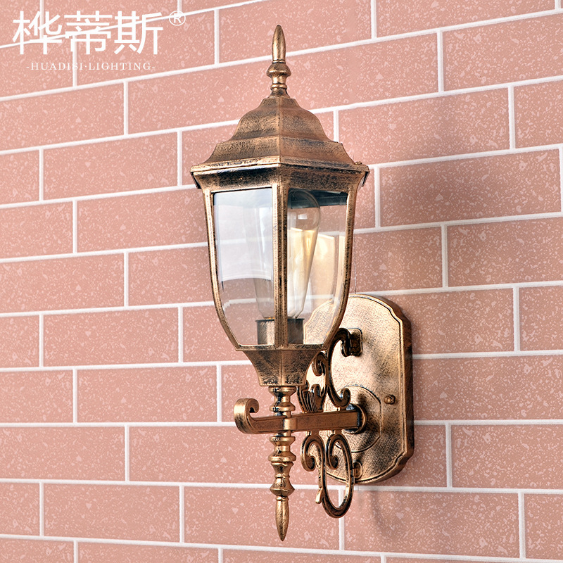 A16廠傢歐式庭院壁燈花園別墅燈戶外照明柱頭燈景觀別墅燈具批發・進口・工廠・代買・代購