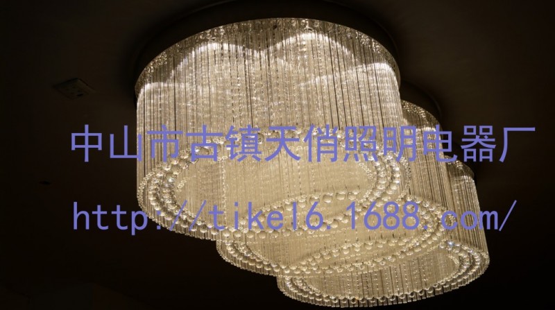 廠傢直供 酒店大堂KTV會所別墅燈具 高檔裝飾水晶吸頂燈訂製工廠,批發,進口,代購