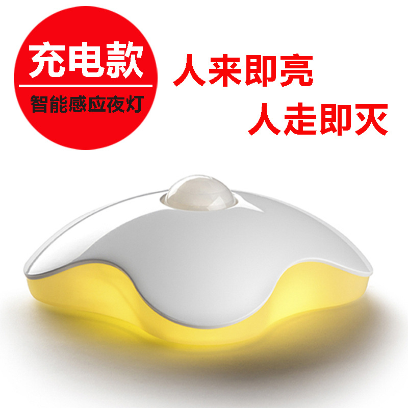 四葉草感應燈 人來即亮人走即滅 LED過道燈 壁燈廁所燈起夜神器批發・進口・工廠・代買・代購