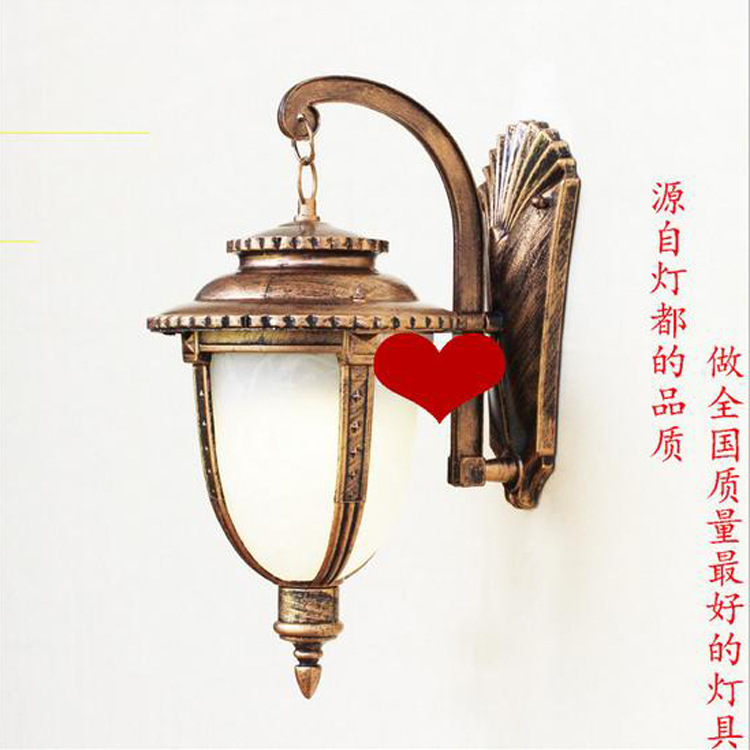 歐式戶外壁燈 室外門口防水庭院燈 陽臺過道仿古圍墻燈釣魚墻壁燈批發・進口・工廠・代買・代購