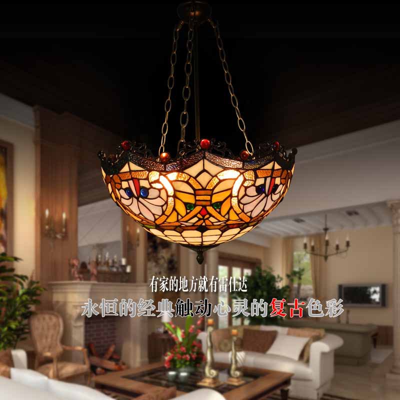歐式蒂凡尼奢華古典反吊燈客廳酒店大堂大廳裝飾藝術燈別墅高級燈工廠,批發,進口,代購