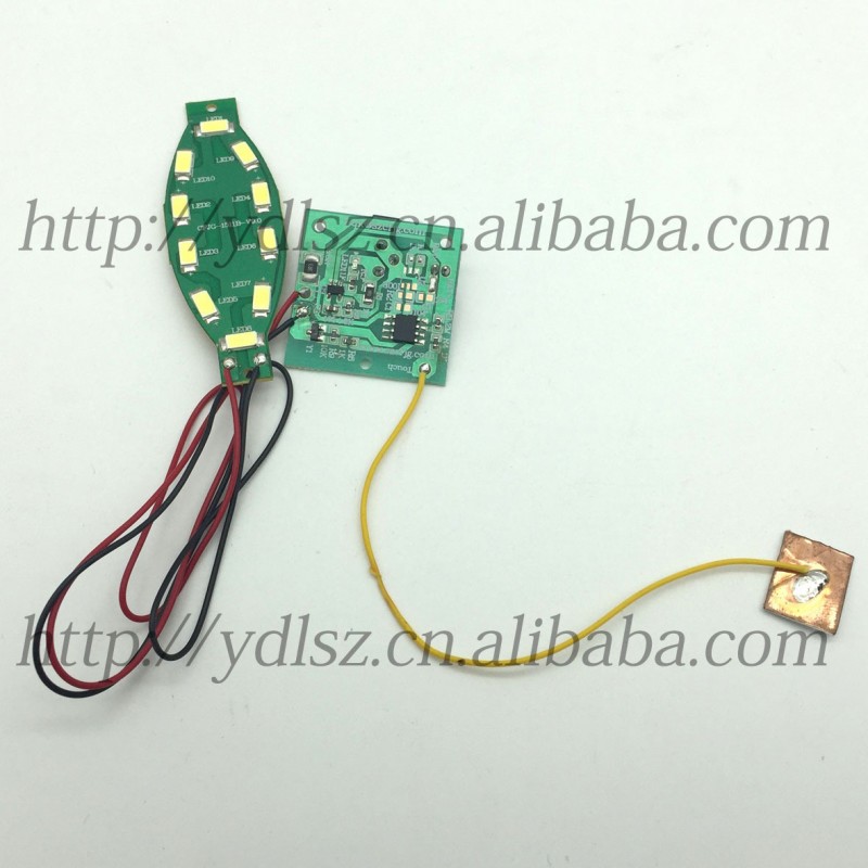 工廠定製小臺燈觸摸發光機芯 小夜燈發光機芯 電子觸摸發光機芯批發・進口・工廠・代買・代購