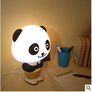 熊貓阿寶智能對話燈 聲控智能語音報時臺燈 兒童燈創意可愛禮品批發・進口・工廠・代買・代購