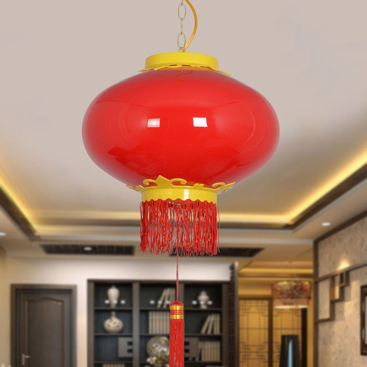 中式喜慶PVC吊燈 個性紅燈籠吊燈 傢居過道茶樓吊燈 一件代發工廠,批發,進口,代購