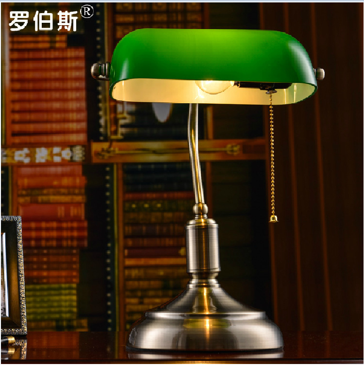 羅伯斯2015新款護眼臺燈 復古閱讀客廳臥室書房床頭寫字樓燈具飾批發・進口・工廠・代買・代購