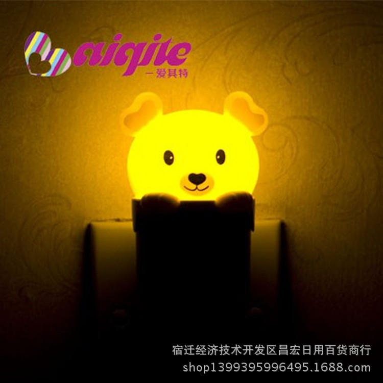 批發節能LED光控感應燈 床頭燈寶寶燈 壁燈插電喂奶燈廠傢直銷批發・進口・工廠・代買・代購