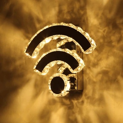 創意個性wfi水晶客廳壁燈現代簡約床頭水晶壁燈過道壁燈臥室壁燈批發・進口・工廠・代買・代購