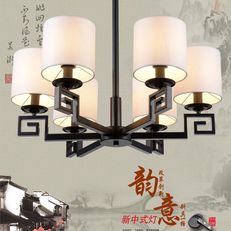 批發新中式吊燈傢居中式燈酒店別墅中式燈工程燈具來圖定製15002批發・進口・工廠・代買・代購