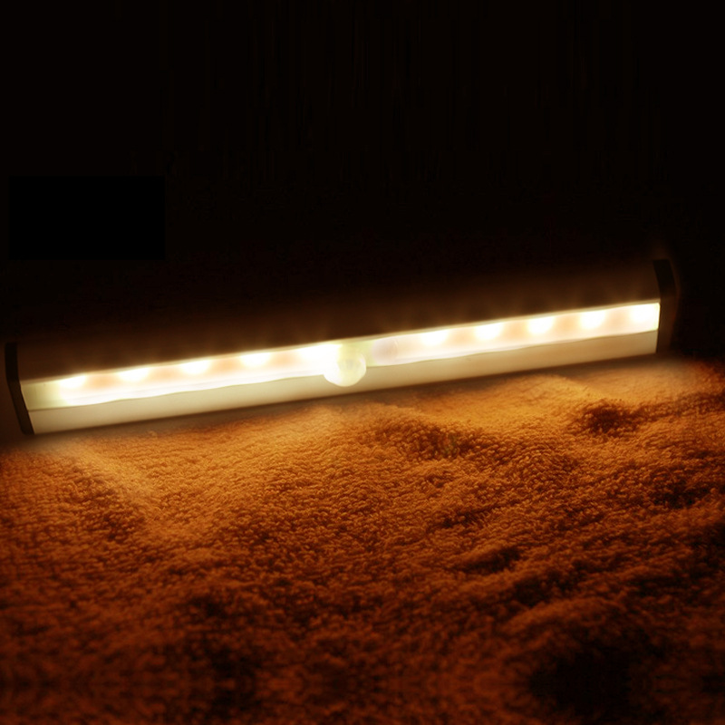 安士龍充電電池式LED小夜燈感應小夜燈條智能人體感覺衣櫃燈批發批發・進口・工廠・代買・代購