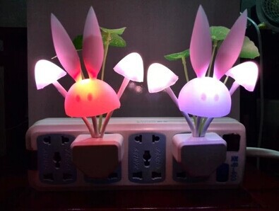 可愛兔子LED小夜燈  智能光控LED小夜燈 光控LED小夜燈批發・進口・工廠・代買・代購