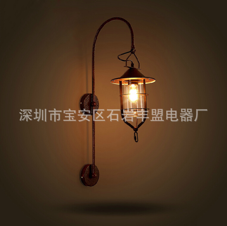 工廠直銷 船塢壁燈 美式鄉村工業風壁燈 咖啡廳酒吧休閒會所壁燈批發・進口・工廠・代買・代購