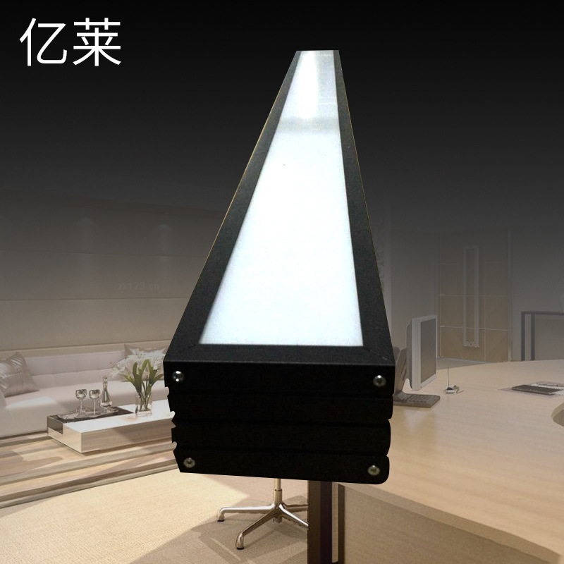 廠傢批發 酒店辦公室led吊線燈 時尚簡約鋁型材辦公照明燈具工廠,批發,進口,代購