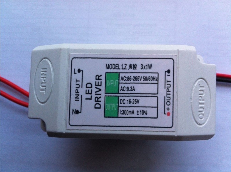 3-5W LED吸頂燈天花燈聲控電源工廠,批發,進口,代購