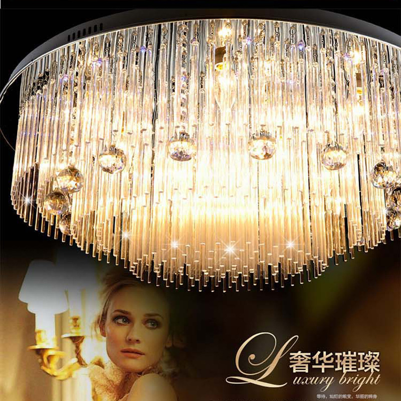 廠傢批發現代節能客廳燈水晶燈臥室LED吸頂燈創意燈具時尚餐廳燈批發・進口・工廠・代買・代購