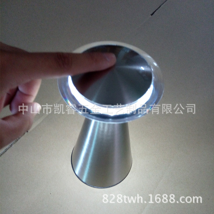 LED充電天使觸摸臺燈 酒吧餐廳感應蘑菇小夜燈手機充電桌麵臺燈工廠,批發,進口,代購