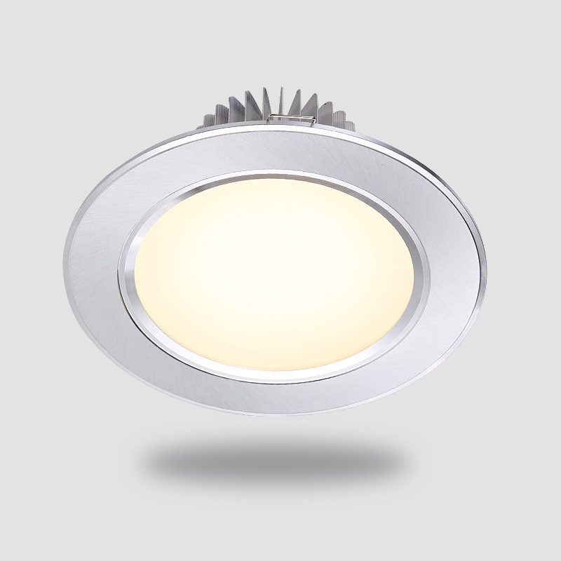 1w3w5w6w7w9w12w15w18LED天花筒燈噴白高光沙銀220v12v24v48v批發工廠,批發,進口,代購