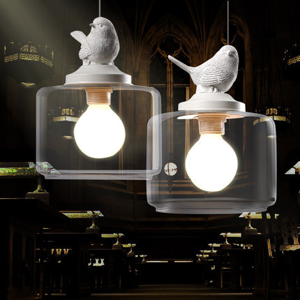 北歐創意吊燈歐式小鳥吊燈簡約大氣個性溫馨臥室餐廳客廳燈具燈飾工廠,批發,進口,代購