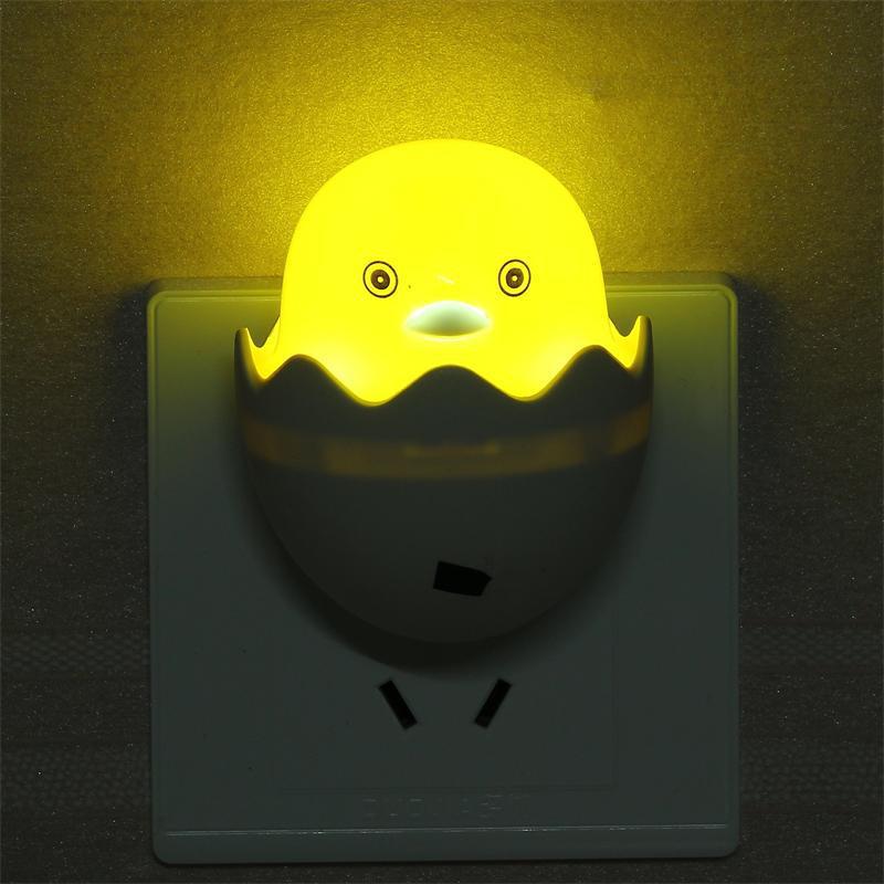 LED光控小夜燈節能創意小黃鴨插電夜市地攤夜燈禮品活動燈具燈飾批發・進口・工廠・代買・代購