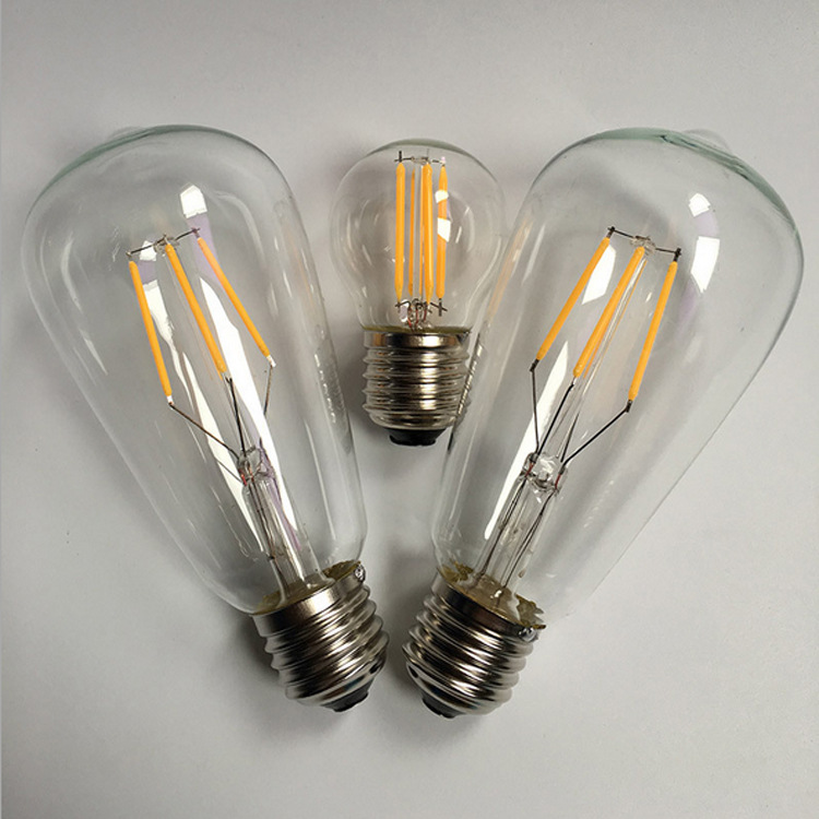 CE ROHS認證愛迪生LED燈泡 E27螺口復古光源超亮E14燈頭球泡工廠,批發,進口,代購