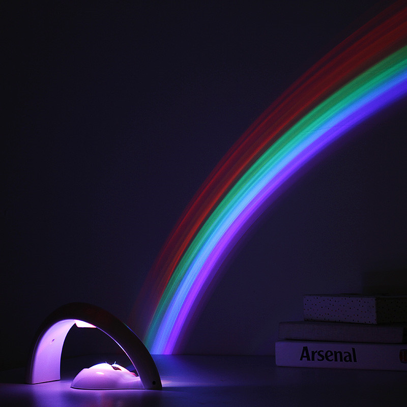 彩虹投影燈機 浪漫星空投影機 LED小夜燈 創意禮品禮物 一件代發工廠,批發,進口,代購