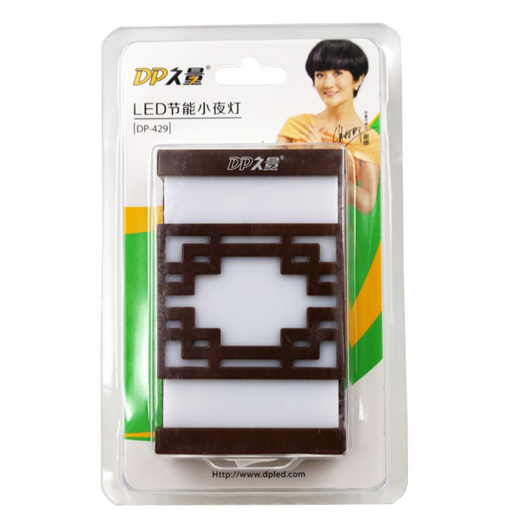 久量LED-429插電式復古木欄格 小夜燈批發批發・進口・工廠・代買・代購