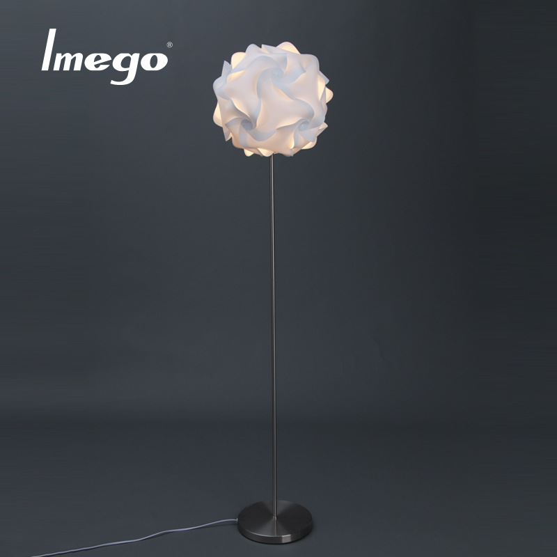 Imego 意美高創意立體雕花落地燈臥室花球歐式現代簡約客廳燈工廠,批發,進口,代購