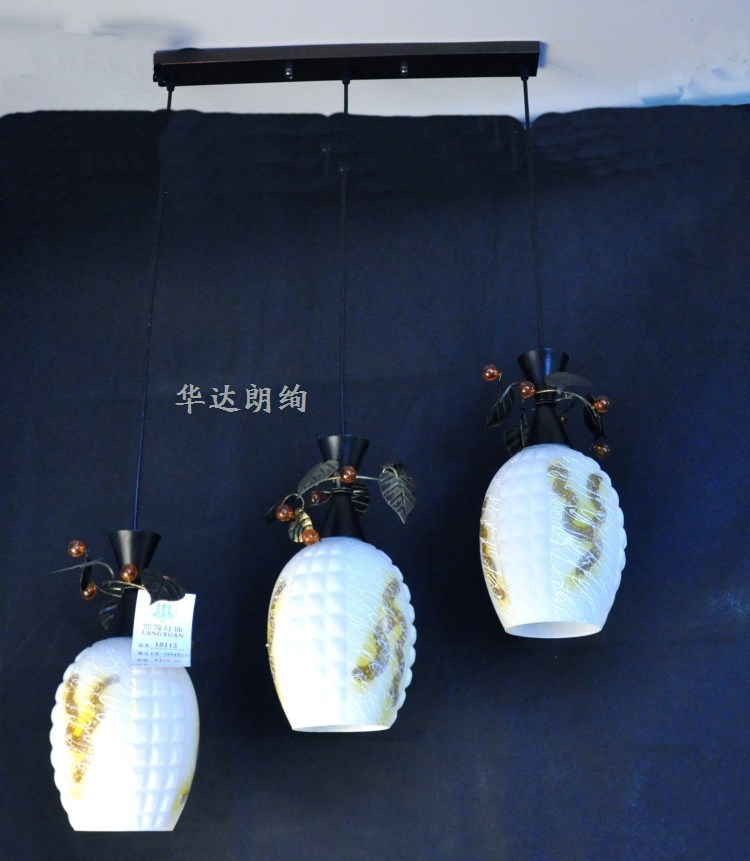 批發時尚餐吊燈具餐廳燈現代三頭飯廳燈田園餐桌臥室燈飾批發・進口・工廠・代買・代購