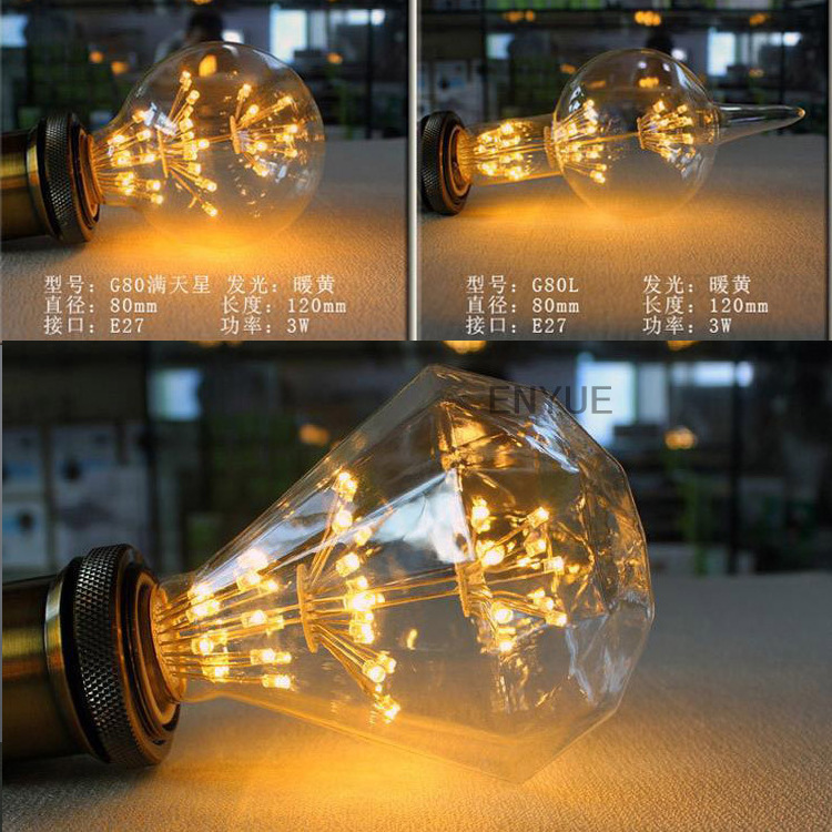 愛迪生燈泡火樹銀花滿天星LED燈泡E27口 酒吧KTV復古裝飾光源批發・進口・工廠・代買・代購